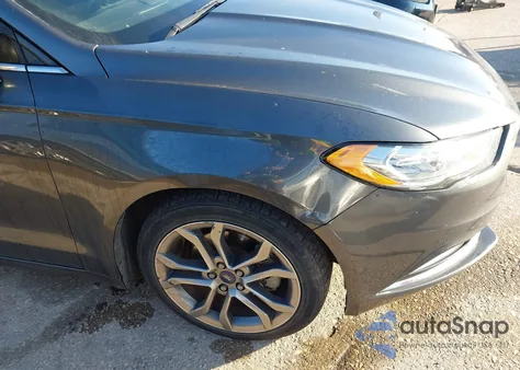 2017 Ford Fusion Se из США, поврежденный, VIN 3FA6P0HD8HR406610